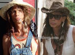 steven tyler without makeup and makeup