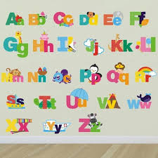 alphabet letters wall decor