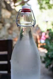 Glass Fancy Serving Cold Water Bottle