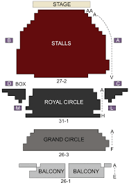 Noel Coward Theatre London Seating Chart Stage London