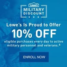 Valid for purchases in us stores and on lowes.com. Lowe S Military Discount 2021 Active Duty Retiree Veteran 10 Off