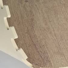 diy interlocking wood grain foam tiles