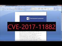 Malware Ysis Cve 2017 11882