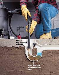 fix a clog in your garage floor drain