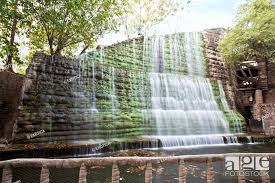 Waterfall At Rock Garden By Nek Chand