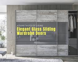 Elegant Glass Sliding Wardrobe Doors