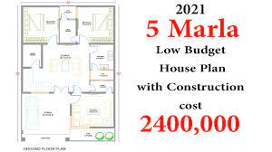5 marla 1500 sqft house plan with