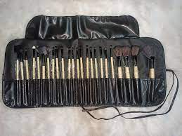 aluminium 24 pcs makeup brush set at rs