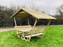 Covered Picnic Bench Cshfurniture Ie