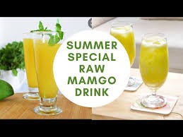 raw mango refreshing summer drink
