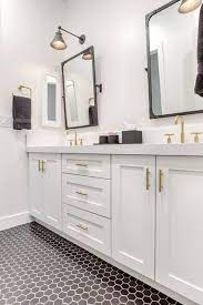 75 ceramic tile bathroom with white