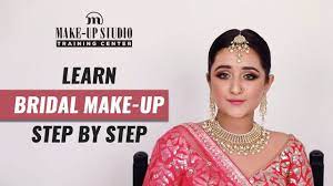 learn bridal makeup step by step mstc
