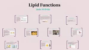 lipid functions by jada mcbride on