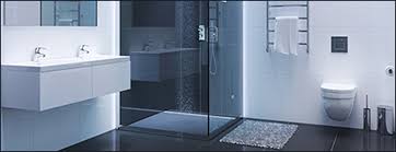 Bathroom With Glass Tiles Vitero Tiles
