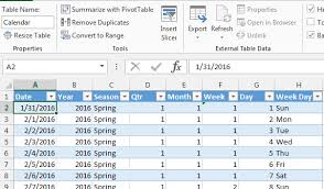 Excel Using An Alternate Calendar Strategic Finance