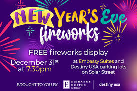 fireworks on new year s eve destiny usa