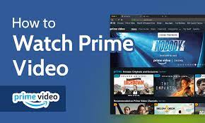 how to watch prime video on tv laptop