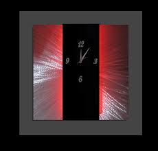 Led Wall Clock Led Wall Clock Metal