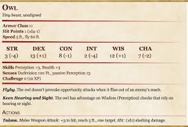 How to use this calculator. Choosing Your Wizard Familiars 5e Wizard Of The Tavern