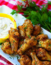 air fryer en wings crispy and