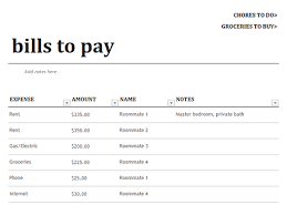 Work Out A Budget With Your Roommates Schedule For Chores