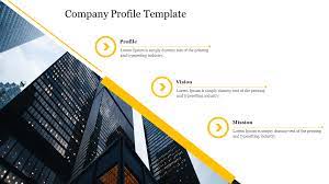 company profile powerpoint templates