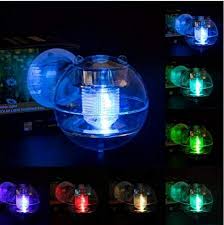 Amazon Com Solar Power Waterproof Automatic Color Changing Led 7 Colors Floating Swimming Lantern Shape Globe Swimming Pool Pond Party Ball Light Garden Decoration Night Lights Lamp Pool Light Garden Outdoor