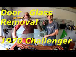 Challenger Door Glass Removal You