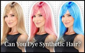 Can You Dye Synthetic Hair
