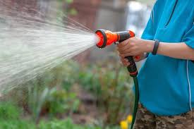 Watering Hose And Sprayer Water