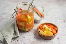 italian style mixed pickled vegetables