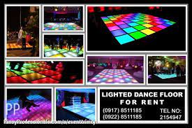 lighted dance floor hire manila