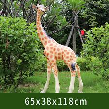Simulação De Alta Grande Girafa Animal