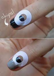 easy nail art for chipped tips