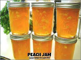 peach jam how to can it the