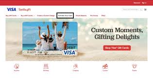 activate your vanilla visa gift card