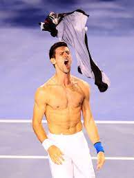 Djokovic throws shirt after winning Open - ABC News (Australian  Broadcasting Corporation)