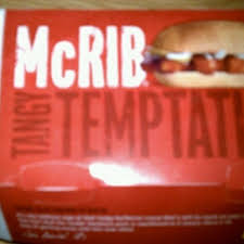 mcrib and nutrition facts