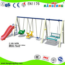 china colorful baby swing set with