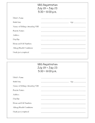 Online Application Form Template
