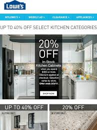 1) get the lowes credit card. Lowes The Kitchen Event Save Up To 40 Off Milled