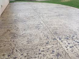 How To Re A Stamped Concrete Patio