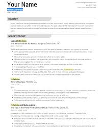 Esthetician Resume No Experience Cover Letter Samples