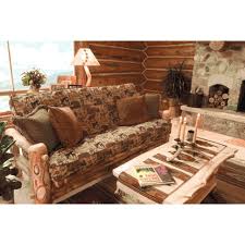 Log Furniture Aspen Log Futon
