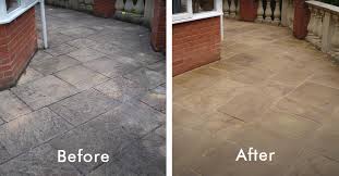 Clean Natural Stone Patio And Outdoor Tiles