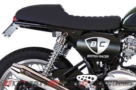 british customs cafe racer seat for