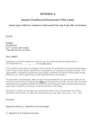 Offer Letter Format Of Job Fresh Appointment For It Sample