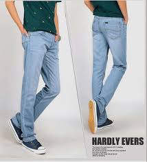 Men S Casual Light Blue Jeans Trendsettingfashions