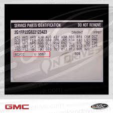 find my gmc color code color n drive