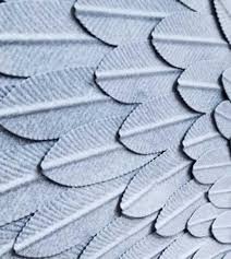 Metal Wall Art Angel Wings Design